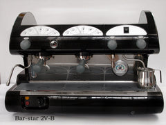 La Pavoni commercial Volumetric espresso machine (BAR-STAR 2V)