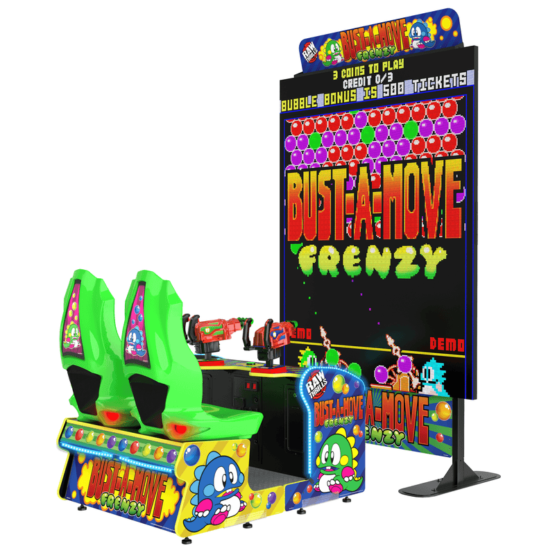 Raw Thrills Bust-A-Move Frenzy Arcade Game (BMFR-ARC)